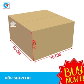 Hộp carton 10x10x8