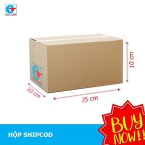 Hộp carton 25x10x10