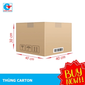 Thùng Carton 5 Lớp 40x40x30