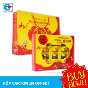 Hộp Yến Quà Tặng In Offset