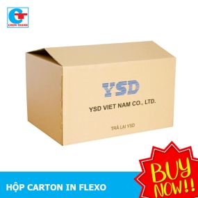 Thùng Carton In Flexo 7 Lớp 40x20x30