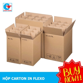 Sản Xuất Và In Flexo Thùng Carton Có Vách Ngăn Mọi Kích Thước